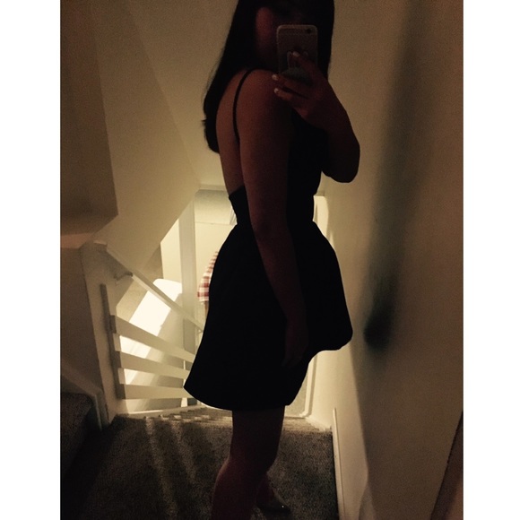 Chelsea navy blue mini dress - Picture 2 of 9